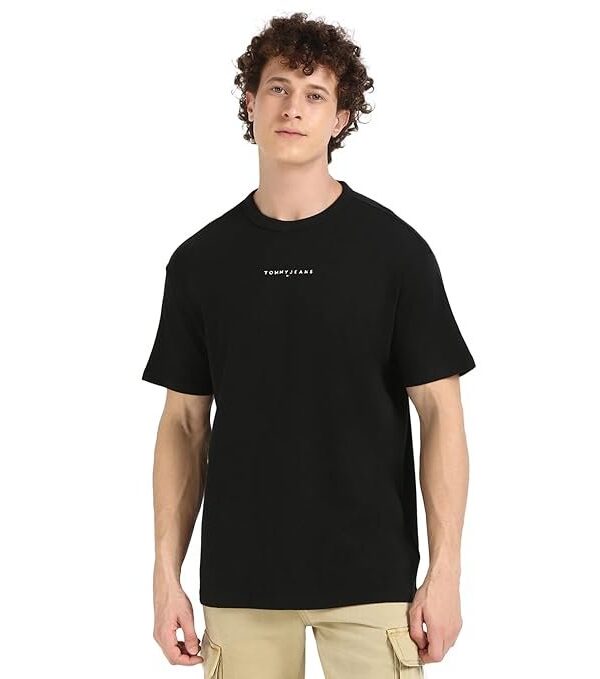 Tommy Hilfiger Men's Letter Print Relaxed Fit T-Shirt