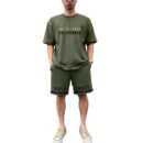 NOBERO Men's Cottonblend Solid Co-Ord Set