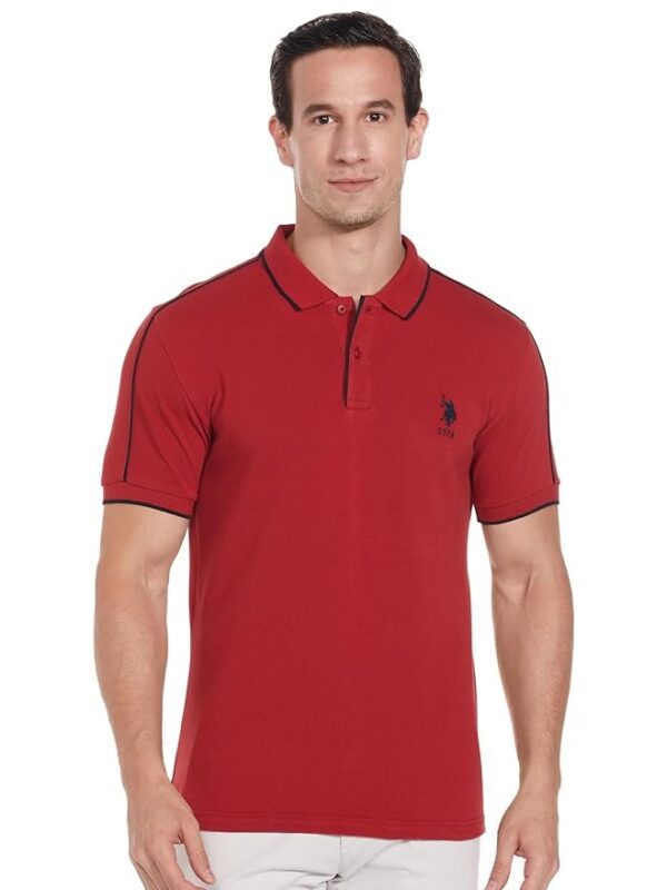 U. S. POLO ASSN. Men's Solid Slim Fit Polo Shirt