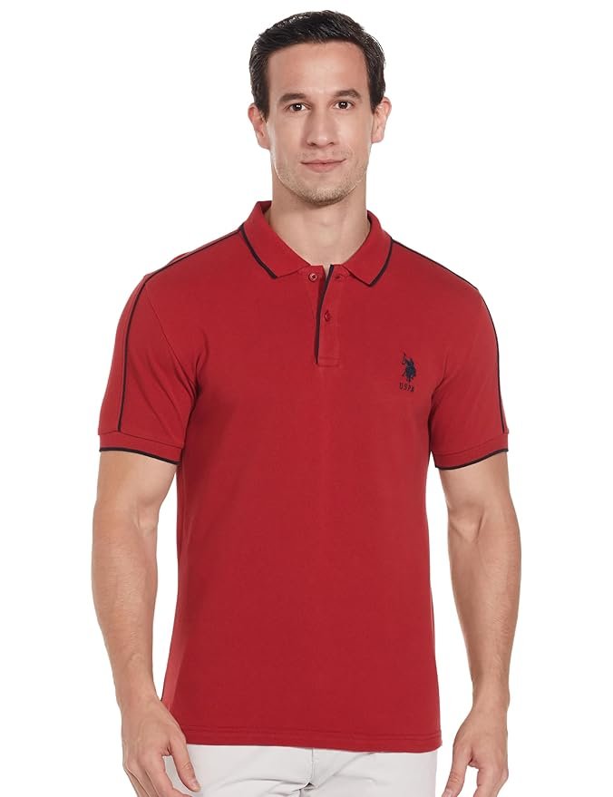 U. S. POLO ASSN. Men's Solid Slim Fit Polo Shirt