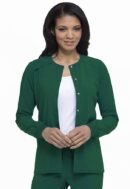 Dickies EDS Essentials Women Warm Up Scrubs Jacket Snap Front DK305